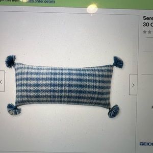 New Serena & lily west shore pillow cover (1)